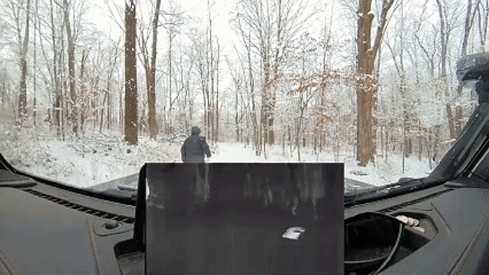 Robofinity InsigtDrive Vision in winter