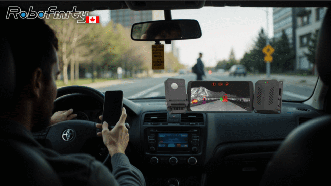 Robofinity Canada - Distracted driving vs Awareness